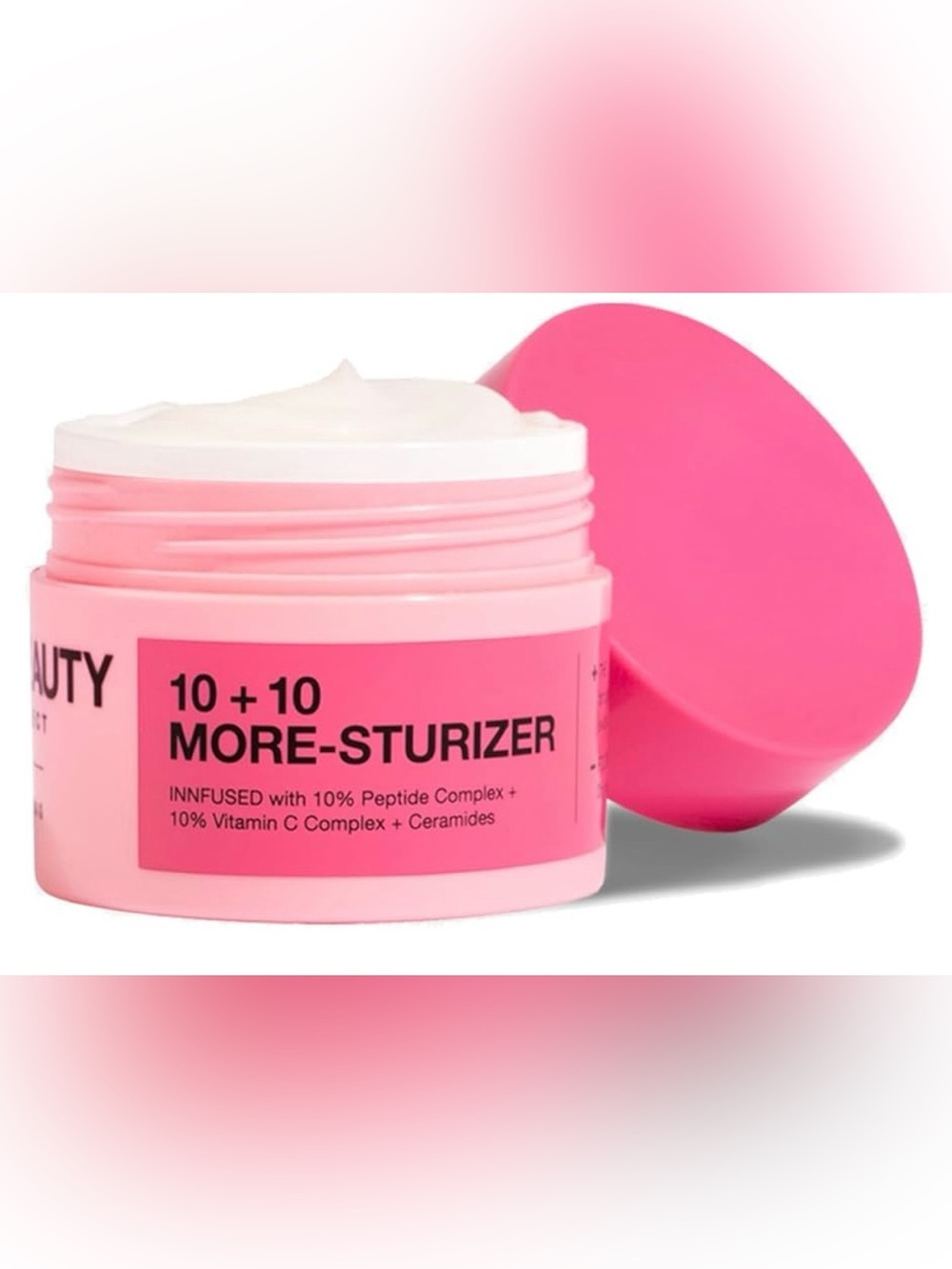 NWT INNBEAUTY PROJECT 10+10 Moisturizer 10% Vit C+10% Peptide Complex+Ceramides